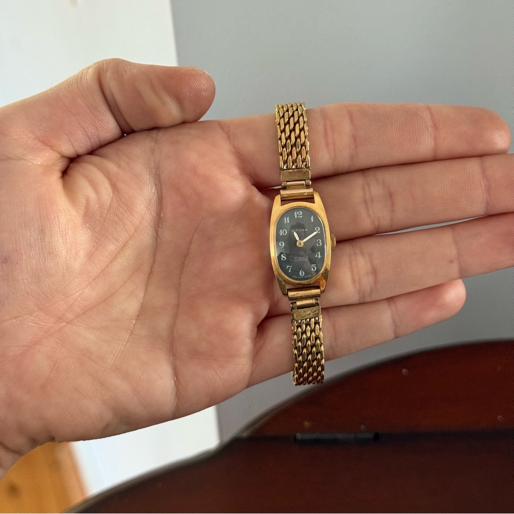 Vintage Bifora Watch 17 Jewels Incabloc Wristwatch Retro